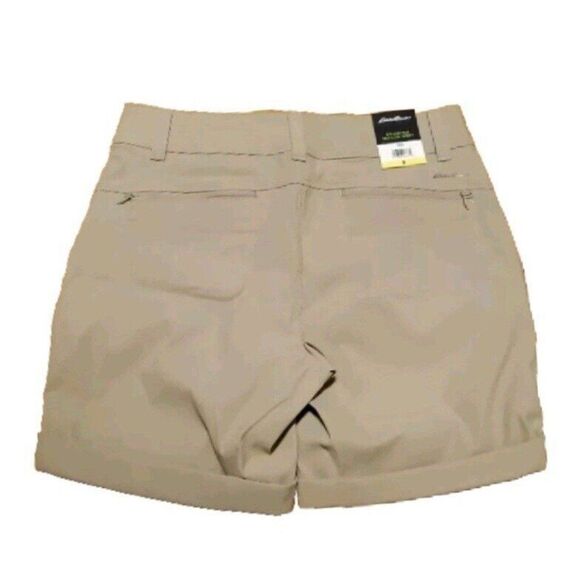 Eddie Bauer Womens Sz 6 Stretch UPF Rolled Hem Adjustable Length Bermuda Shorts - Picture 7 of 12